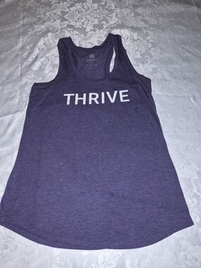 Thrive LE-VEL Women’s Purple Racerback Tank Top
